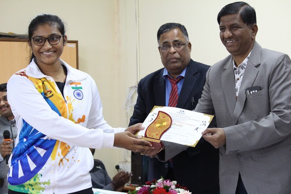 Ms. Rucha Dhopeshwar - Award for ‘Best Sportsperson of the Year’