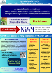 NISM Financial Literacy Course for Bharat - sponsored by Kaveri College ...