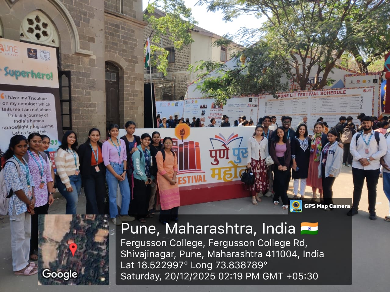 The Field Visit to the Pune Book Festival