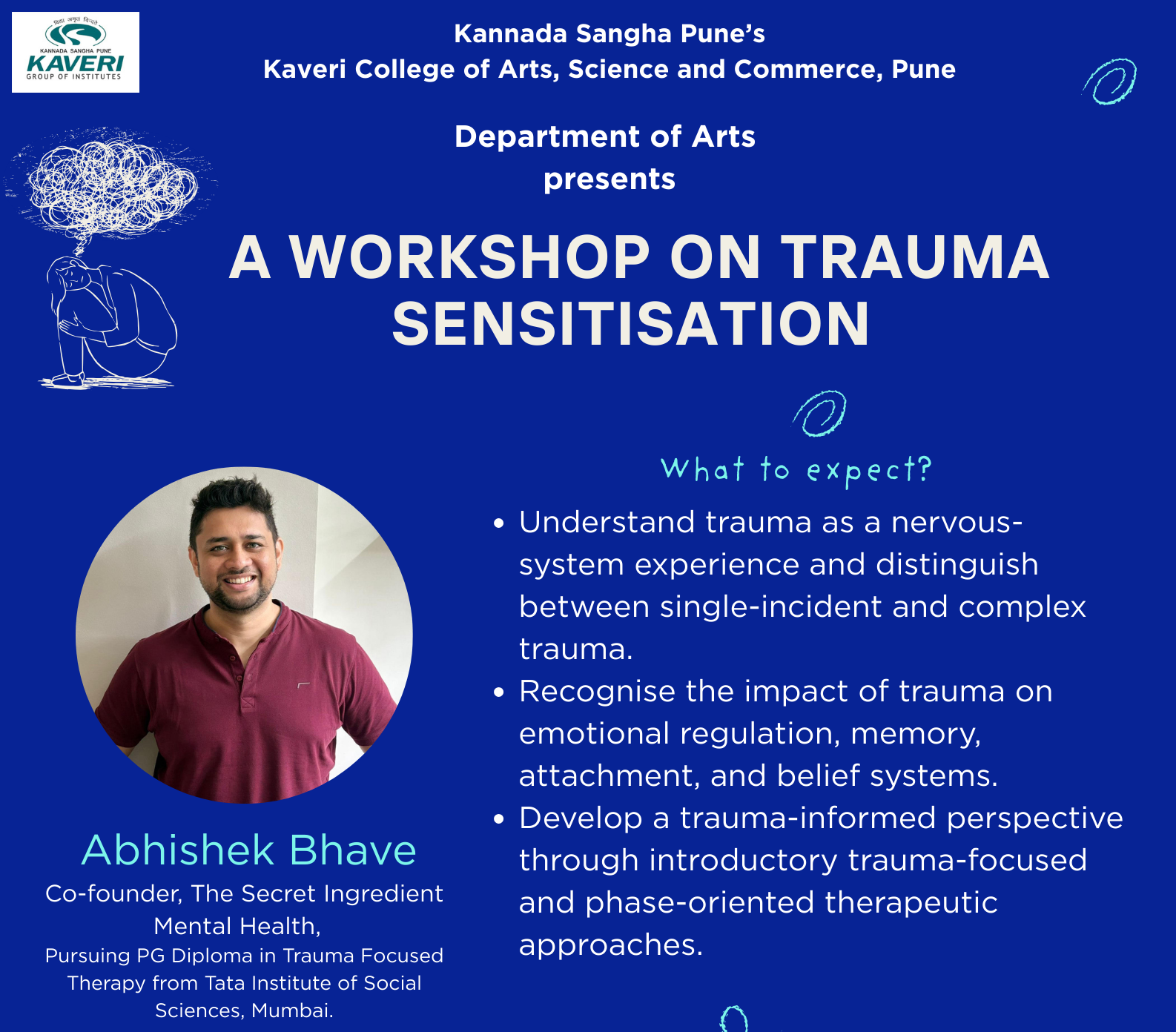 A Workshop on Trauma Sensitisation by The Psychology Wing under the Department of Arts