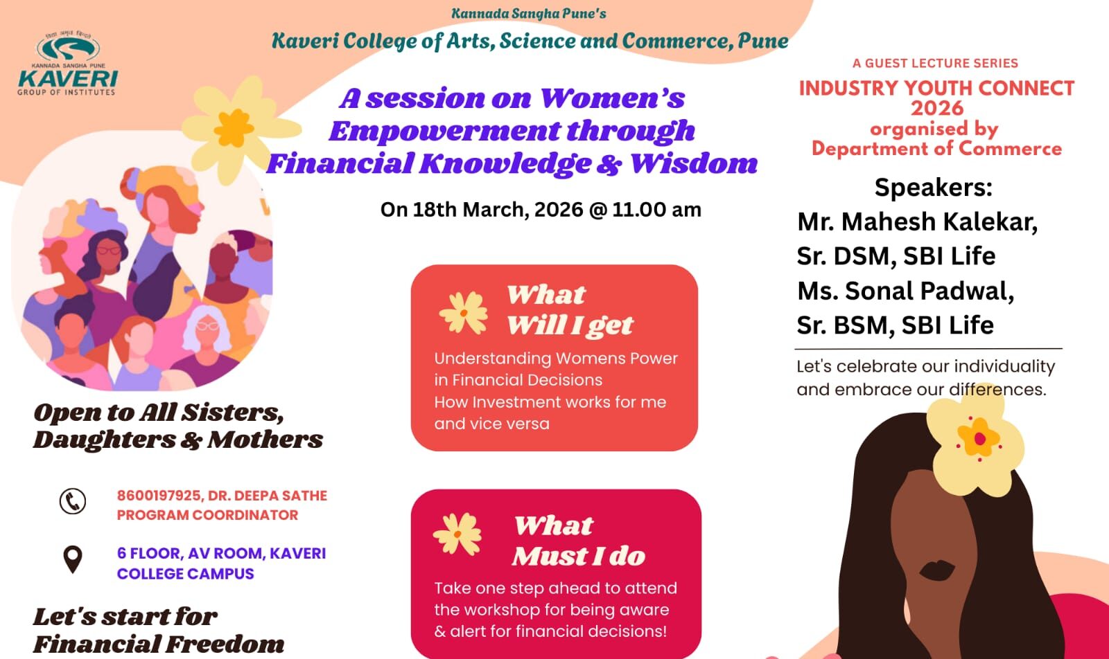 Session on Women's Empowerment through Financial Knowledge and Wisdom
