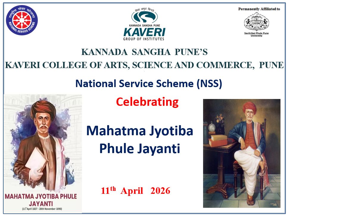 Celebration of Mahatma Jyotiba Phule Jayanti by NSS Unit
