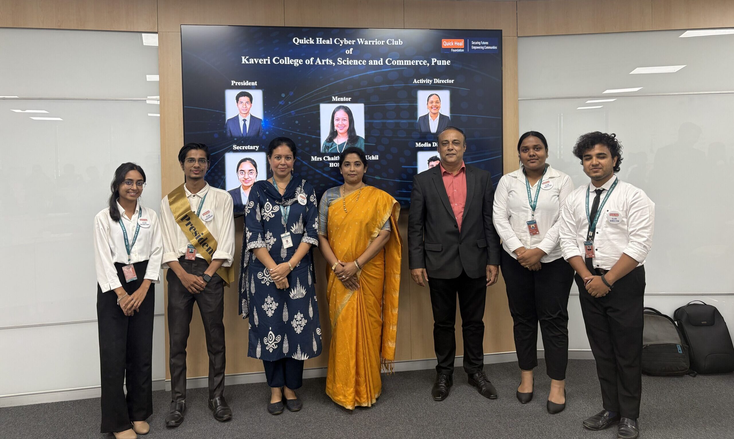 Kaveri College Signs MoU with Quick Heal Foundation to Strengthen Cyber Security Awareness